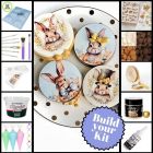 Watercolor Bunnies Oreos Kit