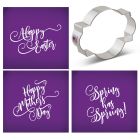 Spring Message Plaque Mesh Stencil Set 