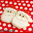 Santa Face Cookie Set