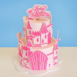 Princess Castle Cake Stencil Set - Evil Cake Genius