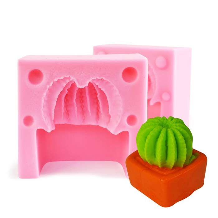 Mold 3D Potted Cactus