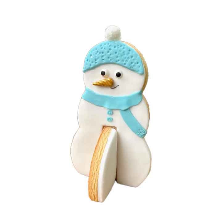 3D Standing Snowman Cutter Set