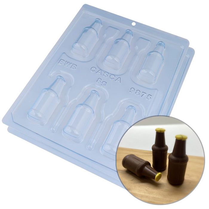 3 Part Mold Mini Bottle