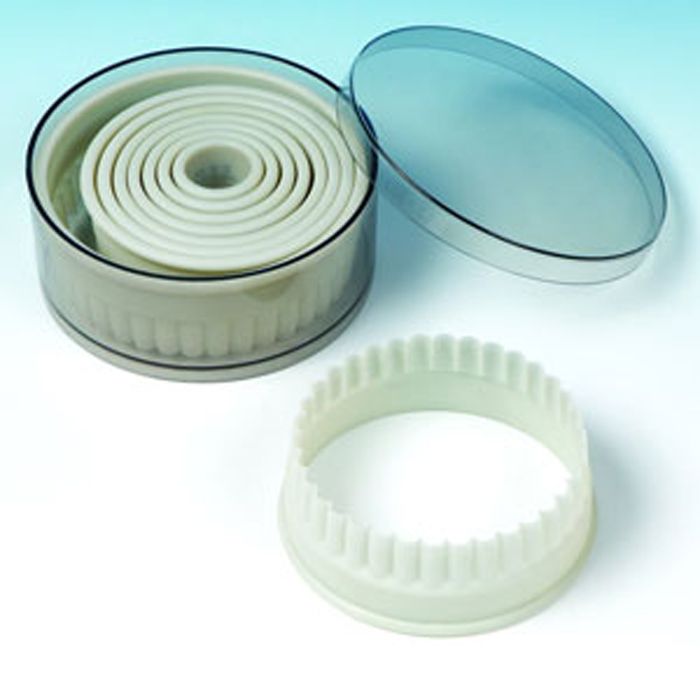 Nesting Cutters Fluted Round 