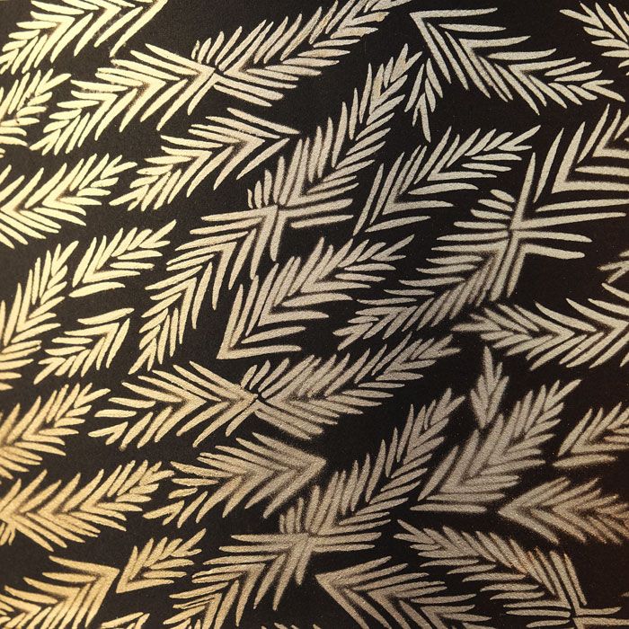 Abstract Pine Stencil Shortened