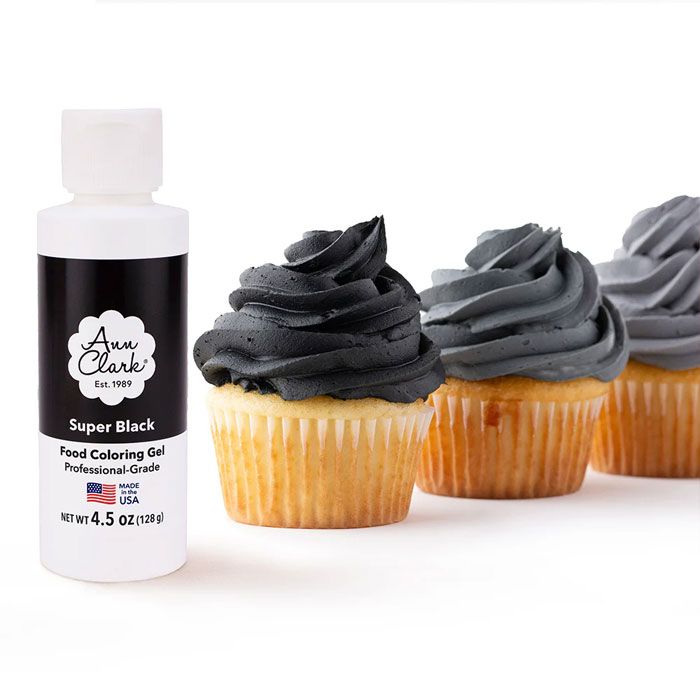 Super Black Food Color Gel, Large 4.5 oz. 