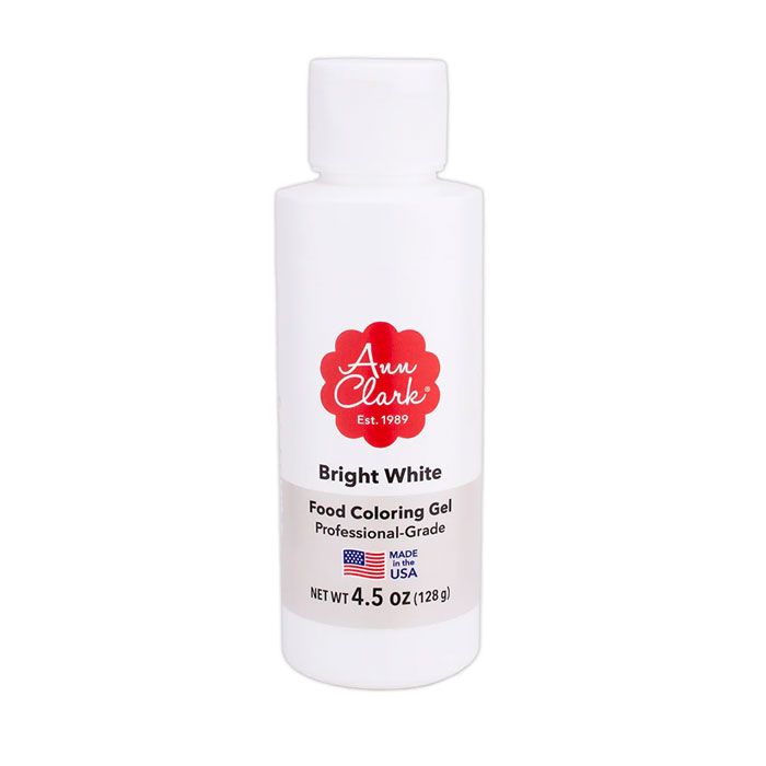 Bright White Food Color Gel, Large 4.5 oz. 