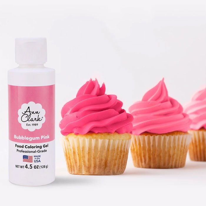 Bubblegum Pink Food Color Gel, Large 4.5 oz. 