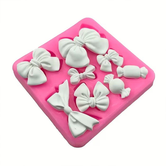 Bow Assortment Silicone Mold 