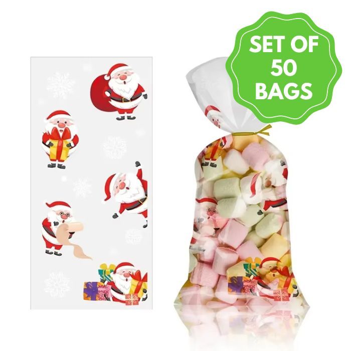 Treat Bags Santas