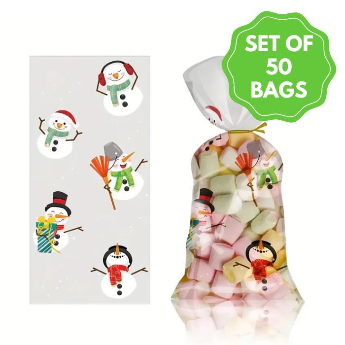 Treat Bags Snowmen