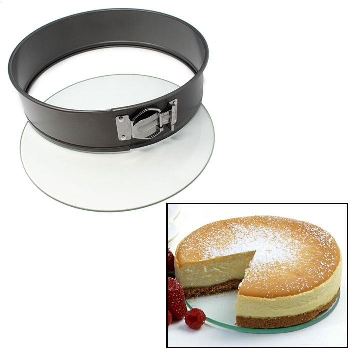 Bake and Serve Glass-bottomed Springform Pan