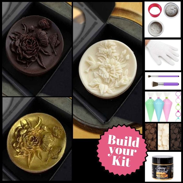 Bas Relief Floral Treats Kit