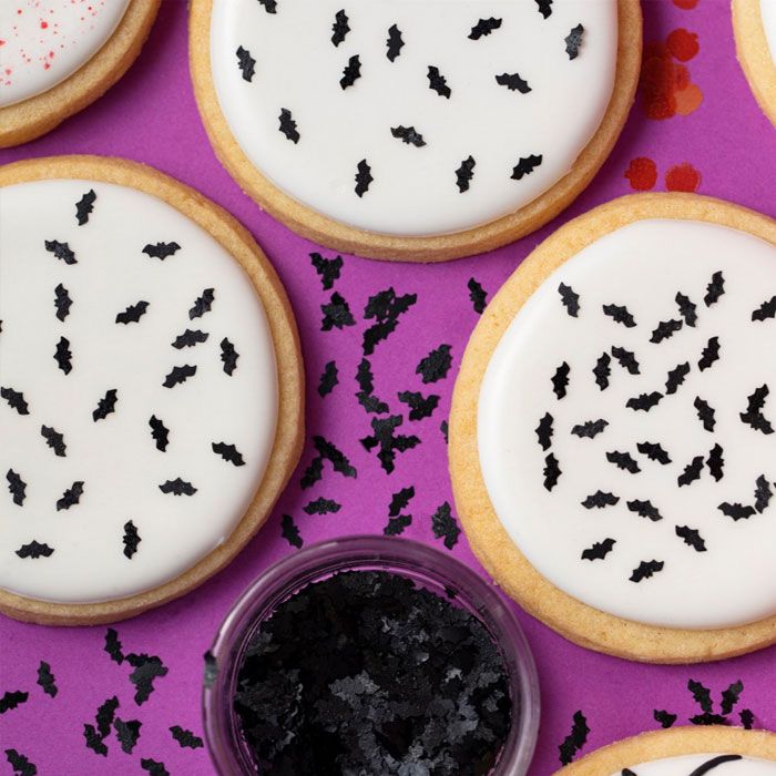 Bat Edible Glitter Shapes