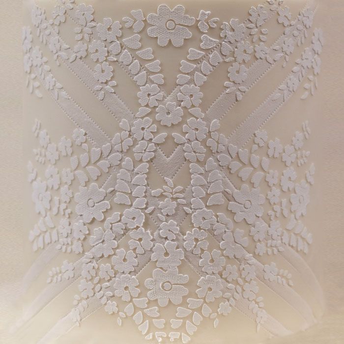 Bodice Lace Stencil