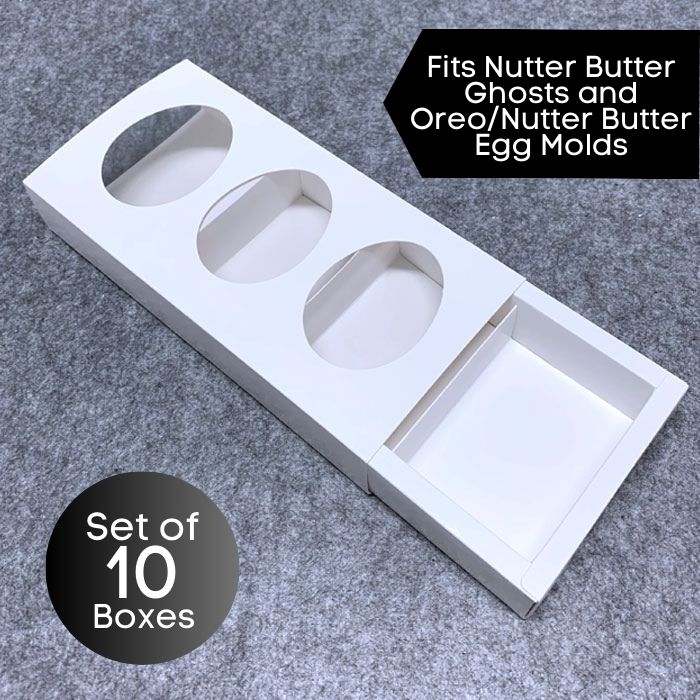 Boxes for Nutter Butter Egg or Cutie Ghosts Mold (SKU 21396)