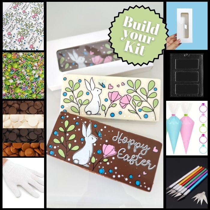 Fancy Easter Candy Bars Kit