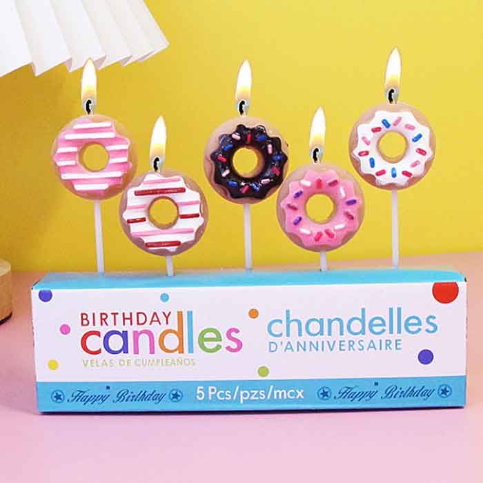 Donut Candles