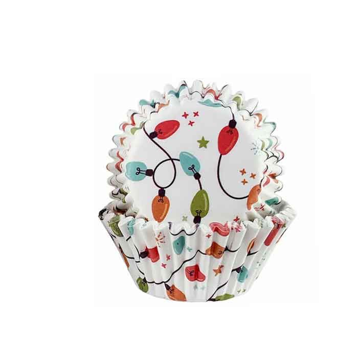 Candy Cups Christmas Lights Bon Bon Size