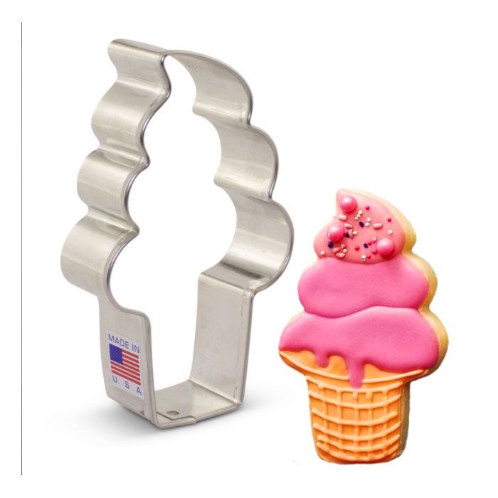 Cutter Soft Serve Ice Cream Cone