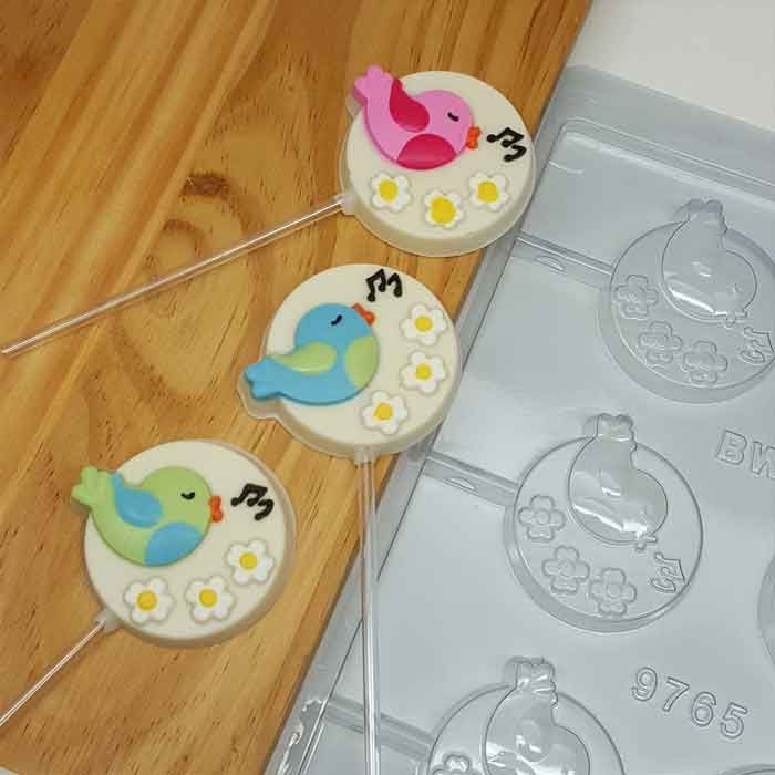 Chocolate Mold Singing Bird Lollipop