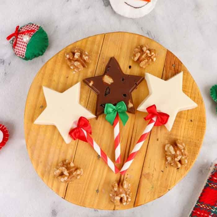 Chocolate Mold Star Lollipop