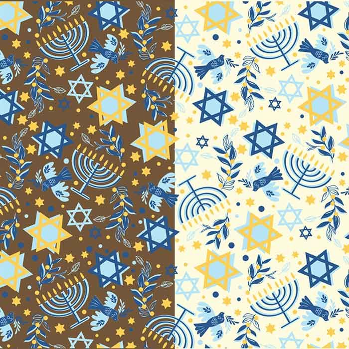 Chocolate Transfer Hanukkah
