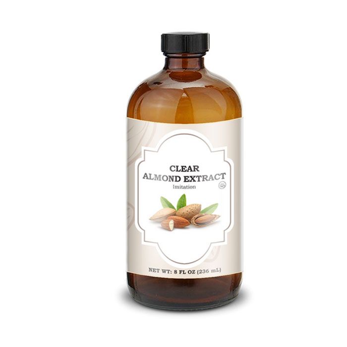 Clear Decorator's Almond Extract  8 oz.