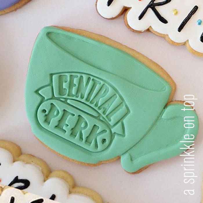 Cookie Embosser Set Central Perk Mug