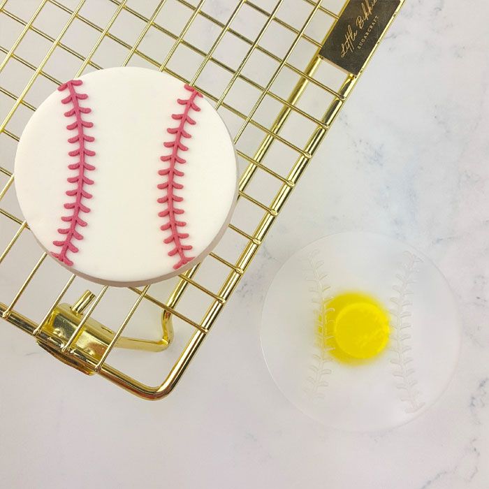 Cookie Embosser Baseball