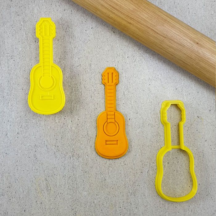 Cookie Embosser Set Guitar