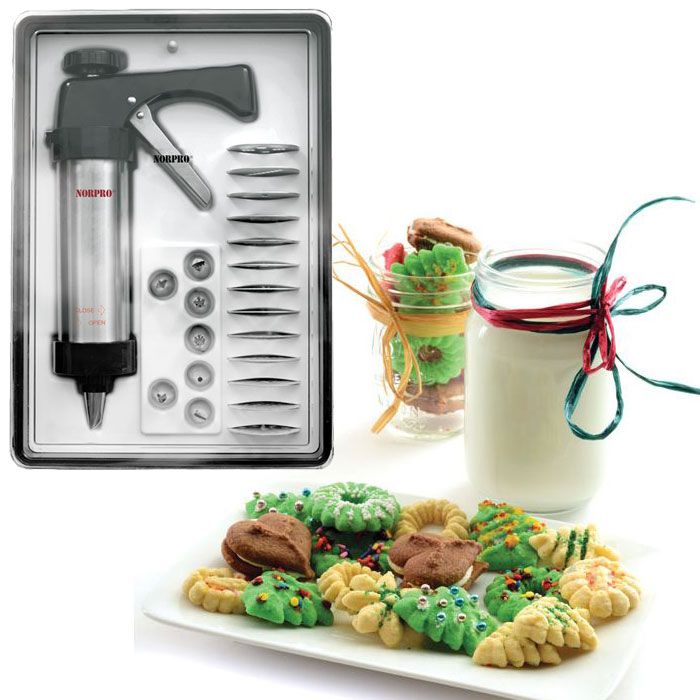 Stainless Steel Cookie Press