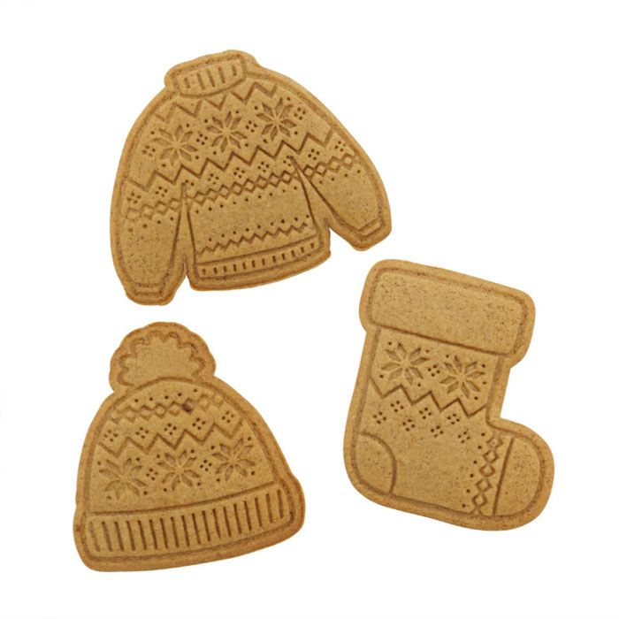 Cozy Winter Wear Cutter & Embossers Set of 3