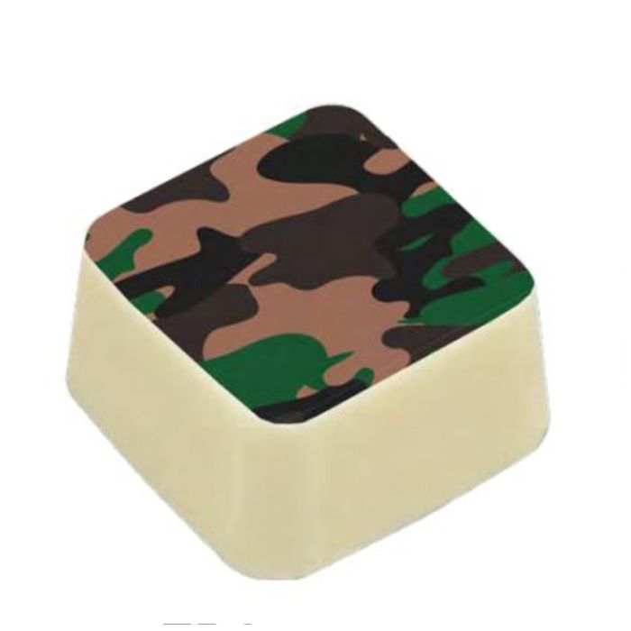 Chocolate Transfer Sheet Camouflage