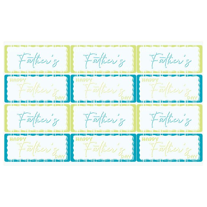 Chocolate Transfer Father's Day Bars (TRA03-FD626)