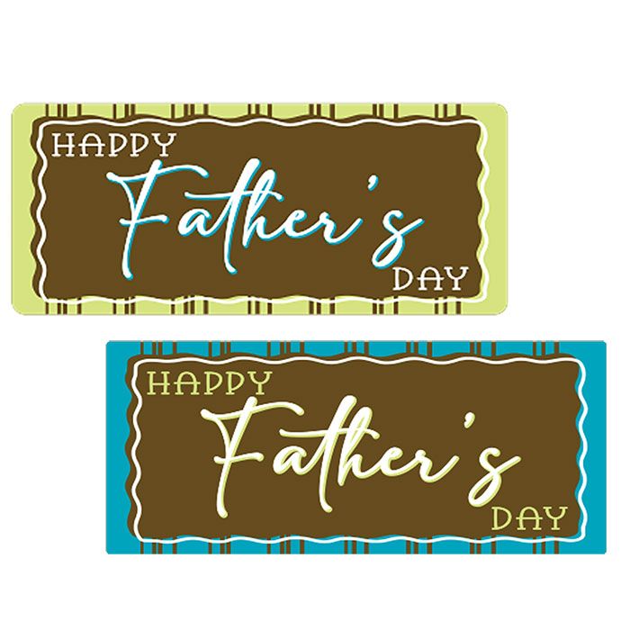 Chocolate Transfer Father's Day Bars