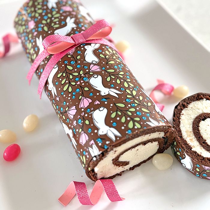 Chocolate Transfer Meadow Bunnies