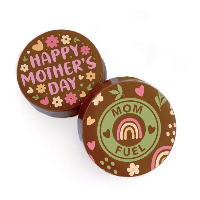 Chocolate Transfer Sheet Mother's Day Rounds