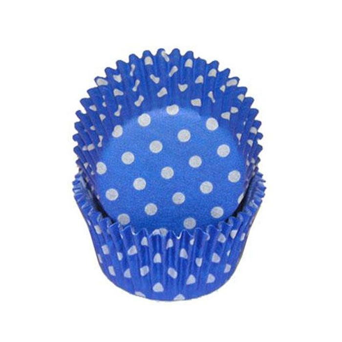 Cupcake Liners Polka Dot Blue