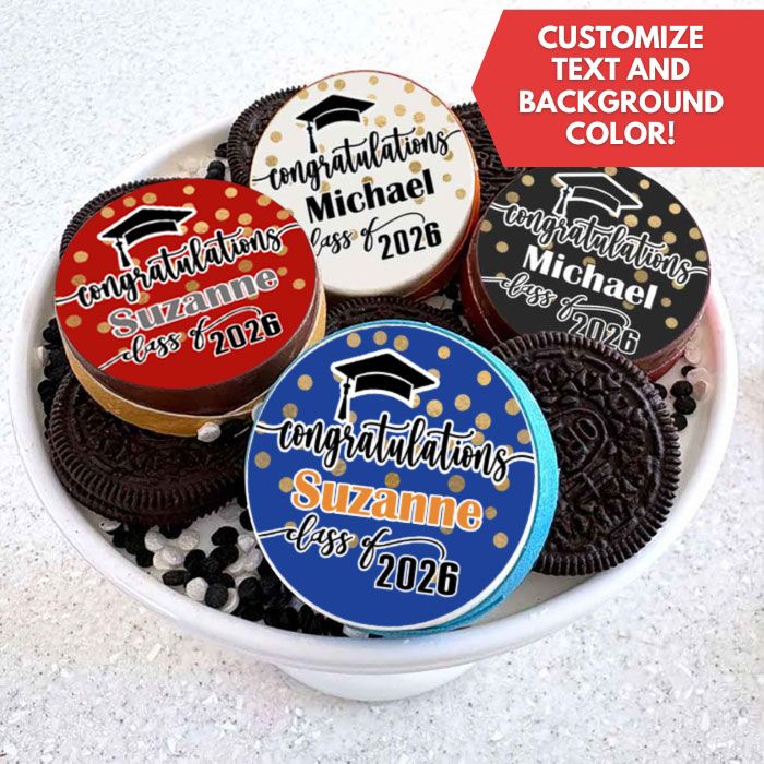 Customizable Icing Sheets Graduation Cookie/Cupcake