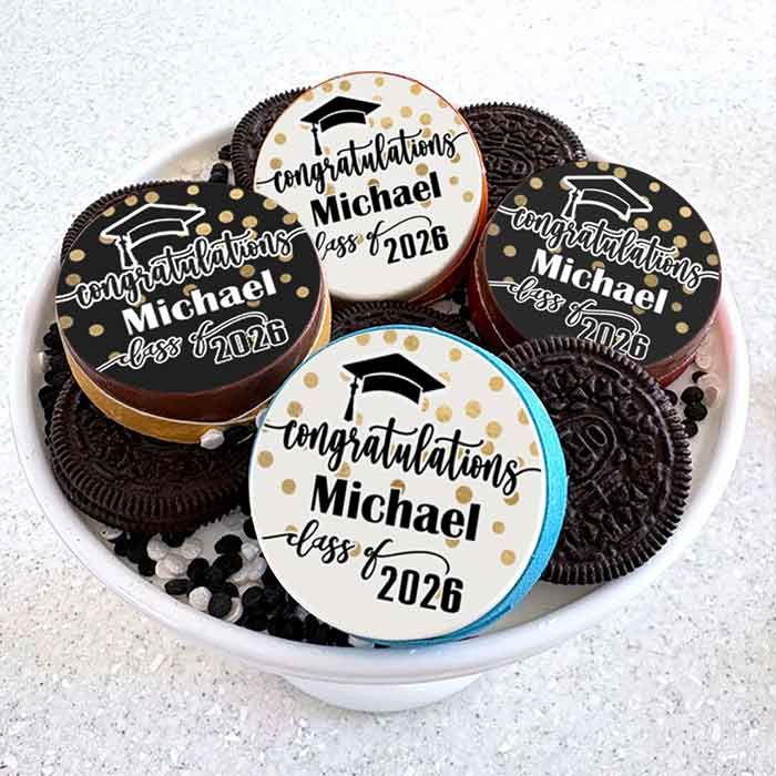Customizable Icing Sheets Graduation Cookie
