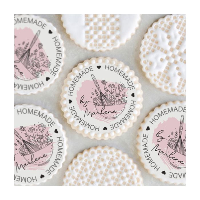 Customizable Icing Sheets Homemade Label Cookie/Cupcake