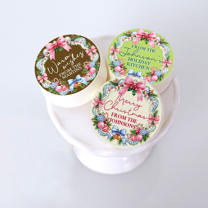 Icing Sheets Customizable Preppy Holiday Cookie/Cupcake