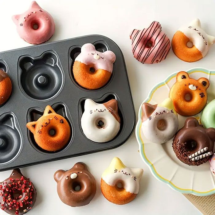 Cute Critters Donut Pan
