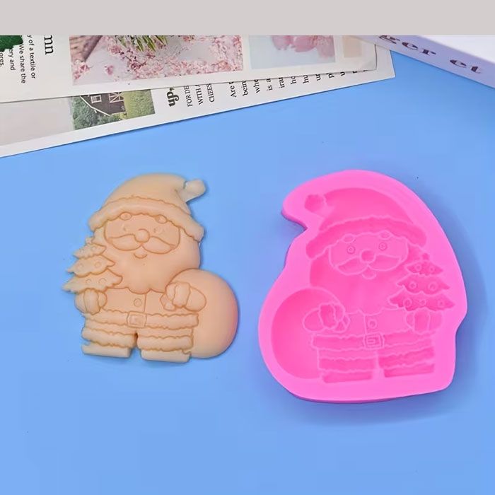 Little Santa With Bag Mold