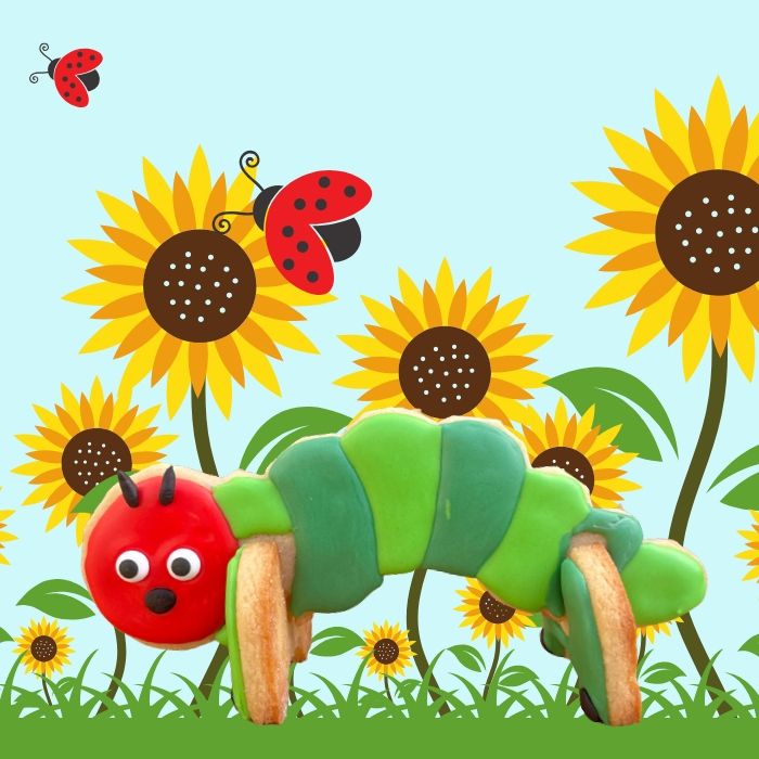 3D Standing Caterpillar Cutter Set