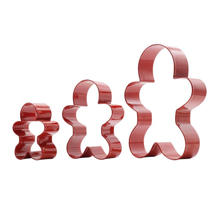 Cutters Gingerbread Men Set of 3