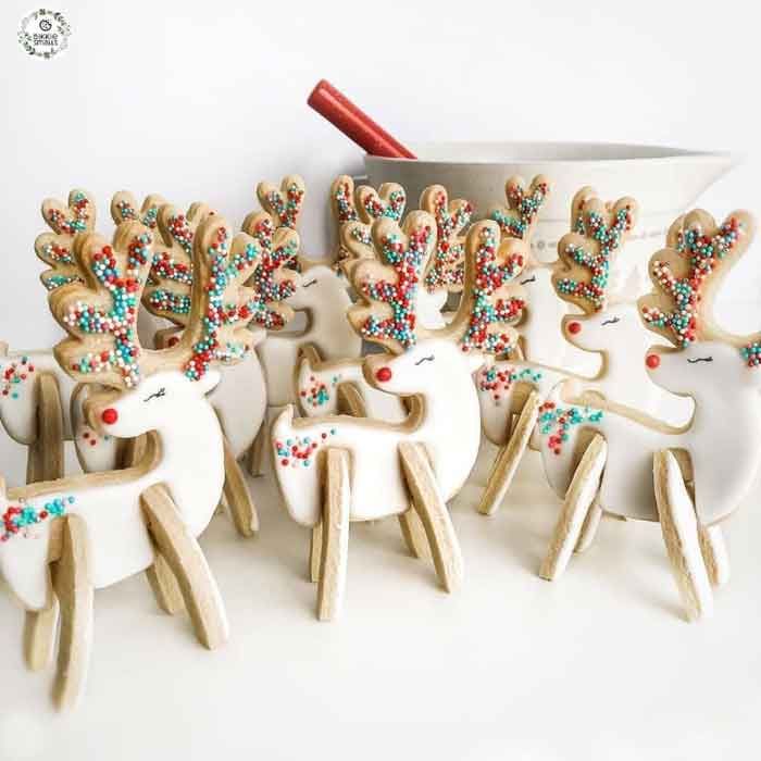 3D Standing Reindeer Cutter Set