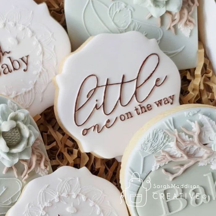Cookie Debosser Little One on the Way