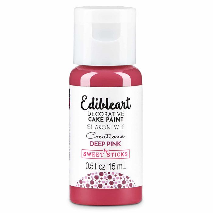 Edible Arts Matte Deep Pink Paint-15ml